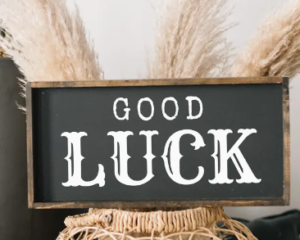 good luck sign