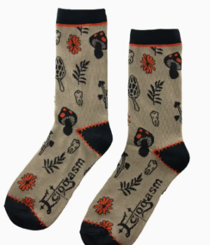 mushrooms and murder socks