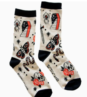 tattoo flash socks