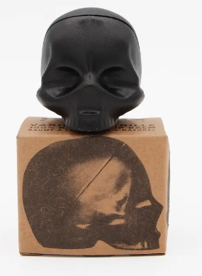 black skull lip balm vanilla