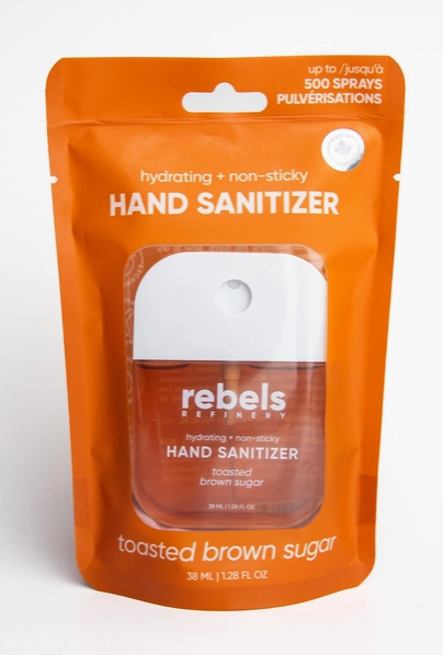toasted brown sugar pocket hand sanitizer