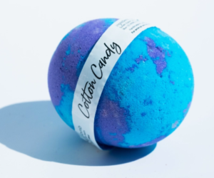 cotton candy bath bomb