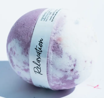 relaxation lavender bath bomb