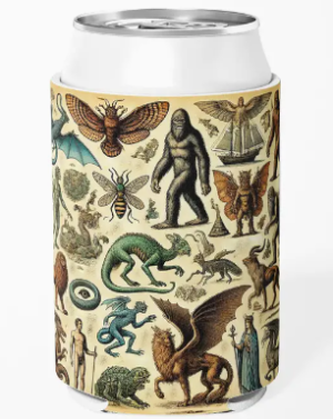 cryptids and mythological creatures can cooler