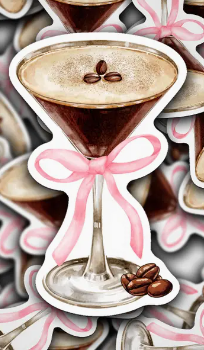 espresso martini sticker