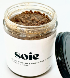 Soie coffe & hemp body polish