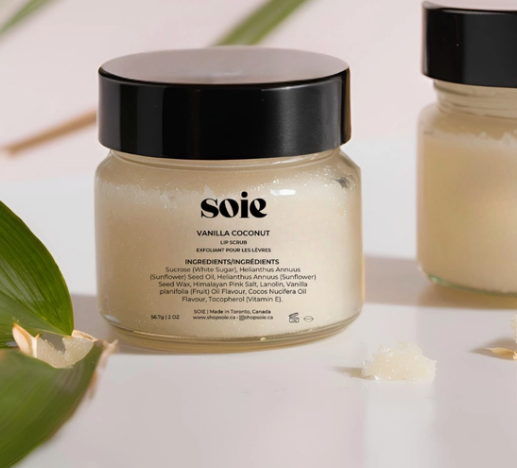 soie lip scrub