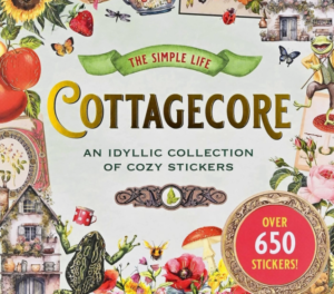 cottagecore sticker book