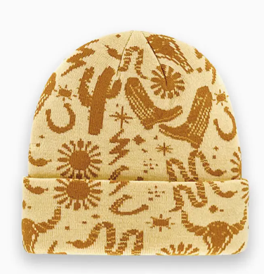 desert knit beanie