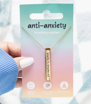 anti-anxiety breathing necklace