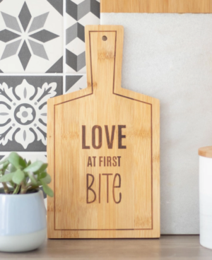 love at first bite serving board