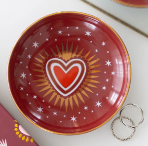 sacred heart trinket dish