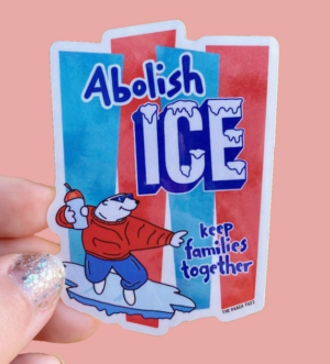 abolish ice stickers