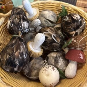 single felt ornament mmm