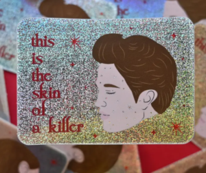 skin of a killer sticker