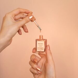 Glazed bkind nail polish