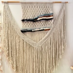 Extra large macrame decor