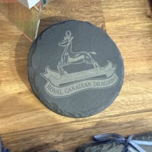Royal Canadian dragoons coaster set