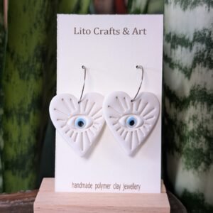 All Seeing Eye dangle earrings