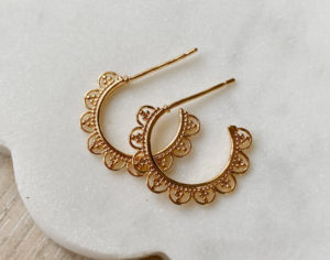 Lace hoops