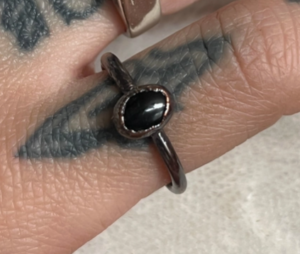 onyx ring size 7.5