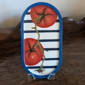 Tomato Coaster Hand Painted