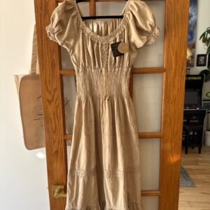Cap sleeve anchay dress