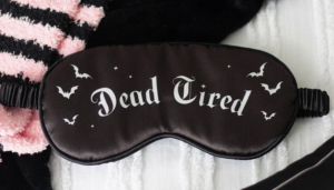 dead tired sleep mask
