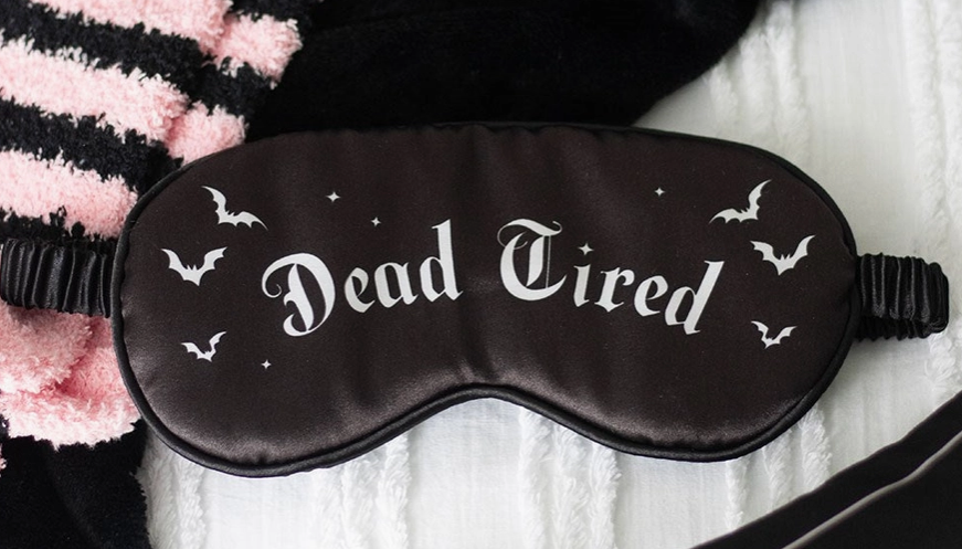 dead tired sleep mask