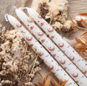 harvest moon taper candles