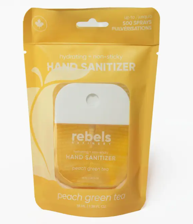 peach green tea hand sanitizer